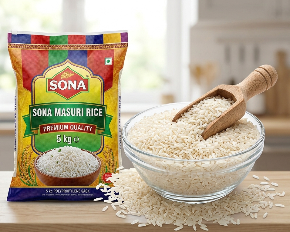 SONA MASOOURI Steam Rice / ಸೋನಾ  ಅಕ್ಕಿ