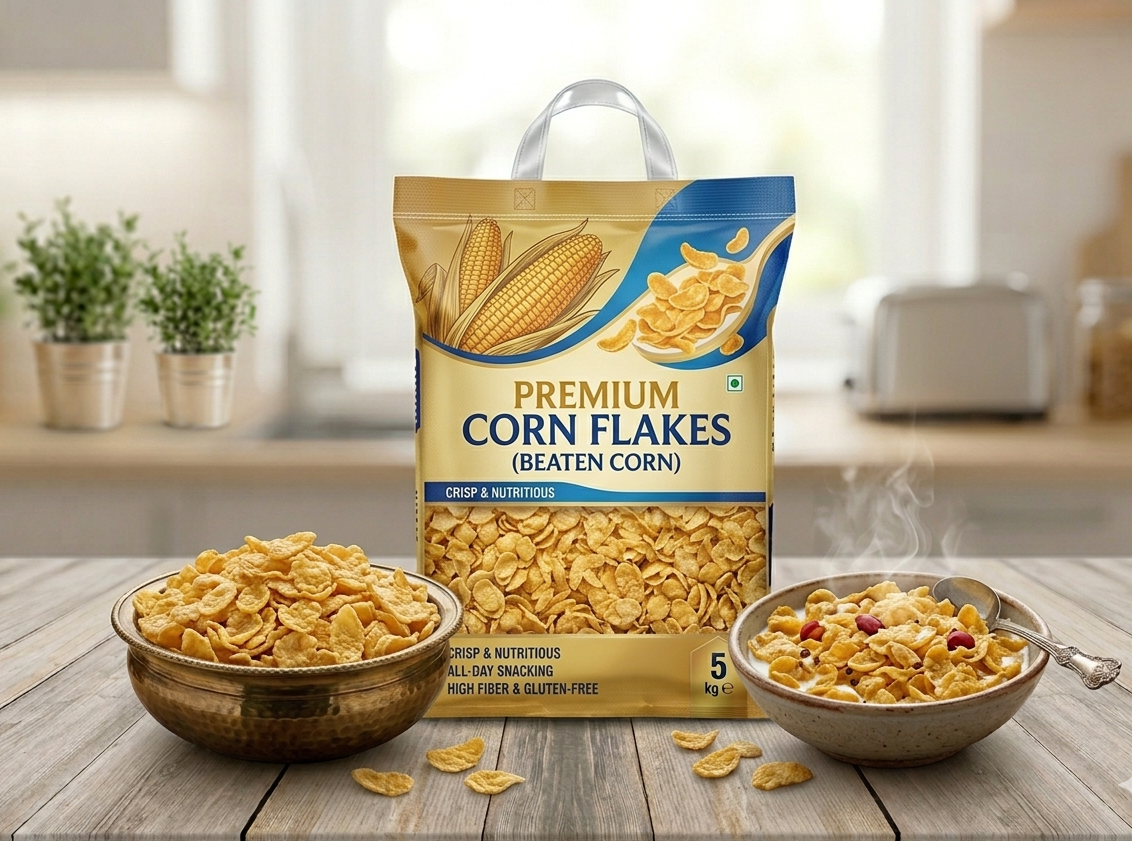 Corn Flakes / ಮೆಕ್ಕೆಜೋಳ ಅವಲಕ್ಕಿ